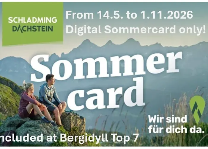 Bergidyll Top7 Apartmán *